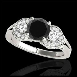 1.25 ctw H-SI/I Diamond Solitaire Ring 10K White Gold