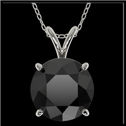 1.25 ctw H-SI/I Diamond Necklace 10K Rose Gold