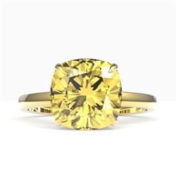 0.75 ctw VS/SI Diamond Solitaire Halo Ring 14K Yellow Gold