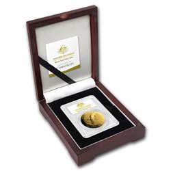 2020 AUS 1 oz Gold $100 Dolphin MS-70 PCGS (FirstStrike®)