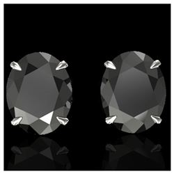 2.16 ctw SI Fancy Blue Diamond Halo Ring 10K White Gold
