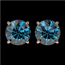 44.8 ctw Tanzanite & Diamond Halo Necklace 10K Rose Gold