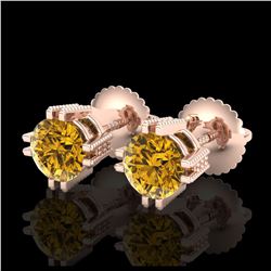 14.25 ctw Tanzanite & Diamond Halo Bracelet 10K Yellow Gold