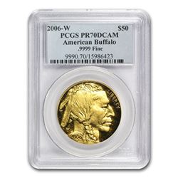 2006-W 1 oz Proof Gold Buffalo PR-70 PCGS