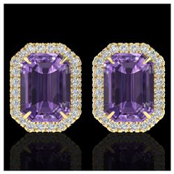 1.25 ctw SI Intense Yellow Diamond Ring 10K White Gold