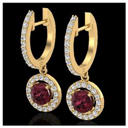 1.29 ctw H-SI/I Diamond Necklace 10K Rose Gold