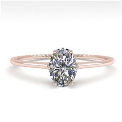 2.27 ctw VS/SI Diamond 2pc Wedding Set 14K Rose Gold