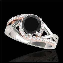1 ctw H-SI/I Diamond Solitaire Ring 10K White Gold