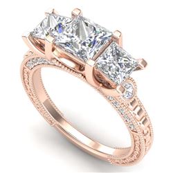 5.41 ctw Emerald & Diamond Ring 14K Yellow Gold
