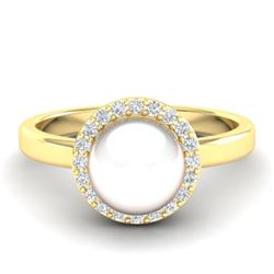 5.50 ctw Garnet & VS/SI Diamond Halo Earrings 14K Rose Gold