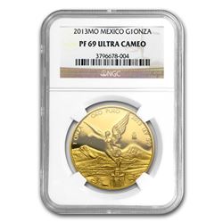 2013 Mexico 1 oz Gold Libertad PF-69 NGC