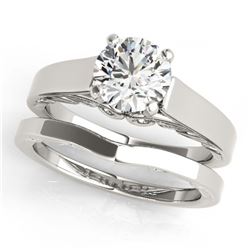 2.50 ctw VS/SI Oval Diamond Stud Earrings 10K Yellow Gold