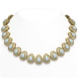 9.49 ctw Oval Diamond Bracelet 18K White Gold