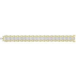 14kt Yellow Gold Unisex Round Diamond Solitaire Stud Earrings 1/2 Cttw