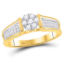 14kt White Gold Princess Diamond 3-Piece Bridal Wedding Engagement Ring Band Set 4.00 Cttw