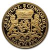 Image 1 : 2019 Netherlands 1 oz Gold Proof Ducaton 'Silver Rider' Restrike