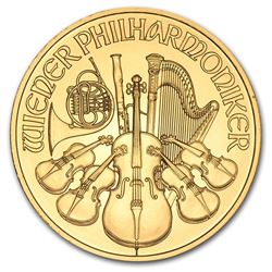 2013 Austria 1 oz Gold Philharmonic BU