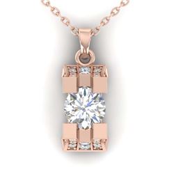 1.50 ctw VS/SI Diamond Solitaire Ring 18K White Gold