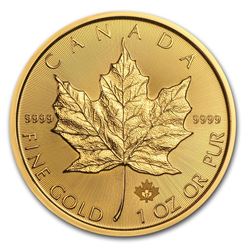 2017 Canada 1 oz Gold Maple Leaf BU