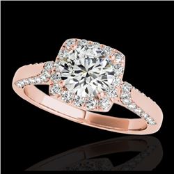 2 ctw H-SI/I Diamond 3 Stone Solitaire Set 10K White Gold