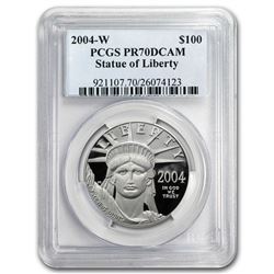 2004-W 1 oz Proof Platinum American Eagle PR-70 PCGS