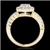 Image 2 : 2.09 ctw Fancy Black Diamond Solitaire Ring 10K Rose Gold