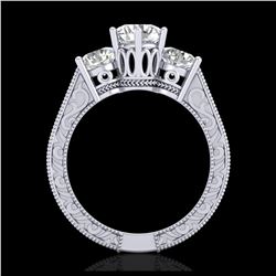 5.50 ctw Morganite & VS/SI Diamond Earrings 14K Rose Gold