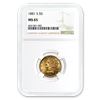 1881-S $5 Liberty Gold Half Eagle MS-65 NGC