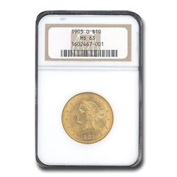 1903-O $10 Liberty Gold Eagle MS-63 NGC