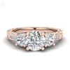 Image 2 : 2.0 ctw VS/SI Diamond Stud Earrings 14K Rose Gold