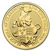 Image 1 : 2018 Great Britain 1 oz Gold Queen's Beasts The Bull