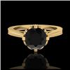 Image 2 : 1.50 ctw H-SI/I Diamond Ring 10K Yellow Gold