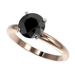 0.85 ctw VS/SI Diamond Art Deco 3 Stone Ring 14K Yellow Gold