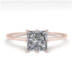 2.28 ctw VS/SI Diamond 2pc Wedding Set Halo 14K Rose Gold