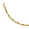 Image 1 : 14k Yellow Gold 5 mm Polished Fancy Link Bracelet - 7.5 in.