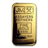 Image 1 : 1 oz Gold Bar - Johnson Matthey (Plain Back)