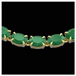 23.5 ctw Ruby & VS/SI Diamond Eternity Bracelet 10K White Gold