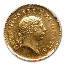 1809 Great Britain Gold 1/3 Guinea George III MS-63 NGC