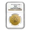 Image 1 : 2000 1 oz Gold Lunar Year of the Dragon MS-69 NGC (Series I)