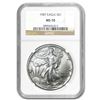 Image 1 : 1987 Silver American Eagle MS-70 NGC (Registry Set)