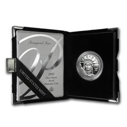 1997-W 1 oz Proof Platinum American Eagle (w/Box & COA)