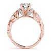 Image 2 : 9 ctw Citrine Solitaire Ring 14K Rose Gold