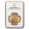 Image 1 : 1904 $20 Liberty Gold Double Eagle MS-65 NGC