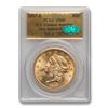 Image 1 : 1857-S $20 Lib Gold SS Central America 20A MS-64 PCGS CAC