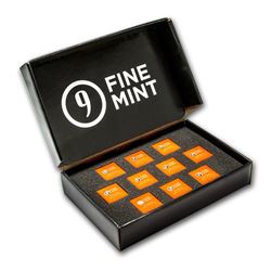 100 gram Silver Bar - 9Fine Mint (10 pc. Multi-Pak)