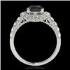 Image 2 : 1.11 ctw SI/I Fancy Intense Yellow Diamond Ring 10K White Gold