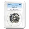 Image 1 : 1925-S California Half Dollar MS-66 PCGS