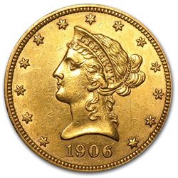 1906-O $10 Liberty Gold Eagle XF