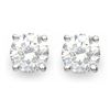 Image 1 : 5.1 ctw Ruby & Diamond Earrings 14K Rose Gold