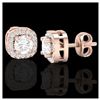 Image 2 : 1.25 ctw Intense Fancy Yellow Diamond Art Deco Necklace 18K White Gold